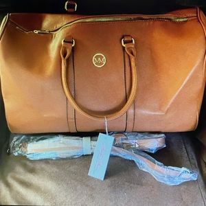 Marilyn Monroe leather duffel bag brand new